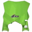 UFO Stadium nummerplåt KX250F 17.. / KX450F 16-.. Grön 026 - Offroad numerokilvet - D251293 - 1