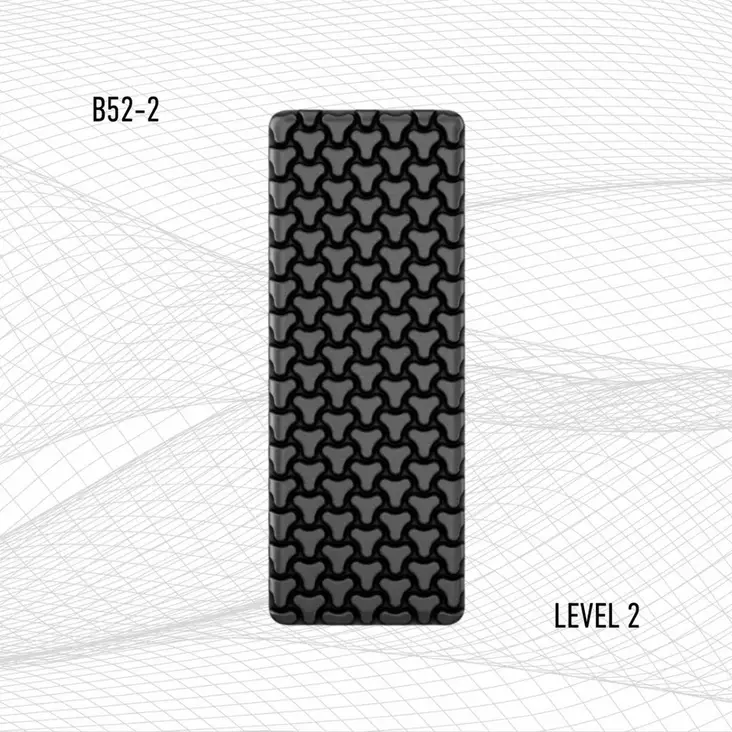 SAS-TEC Tripleflex Back Protector CE Level 2 EN1621 - Motorsport varaosat ja tarvikkeet - D547453 - 1