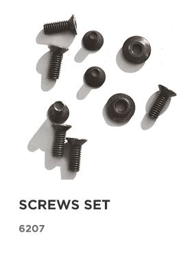 Airoh Aviator 2.1/2.2/2.3/Ace lipan pidennysosan ruuvit - Kypärän lipan ruuvisarjat - D188223 - 1