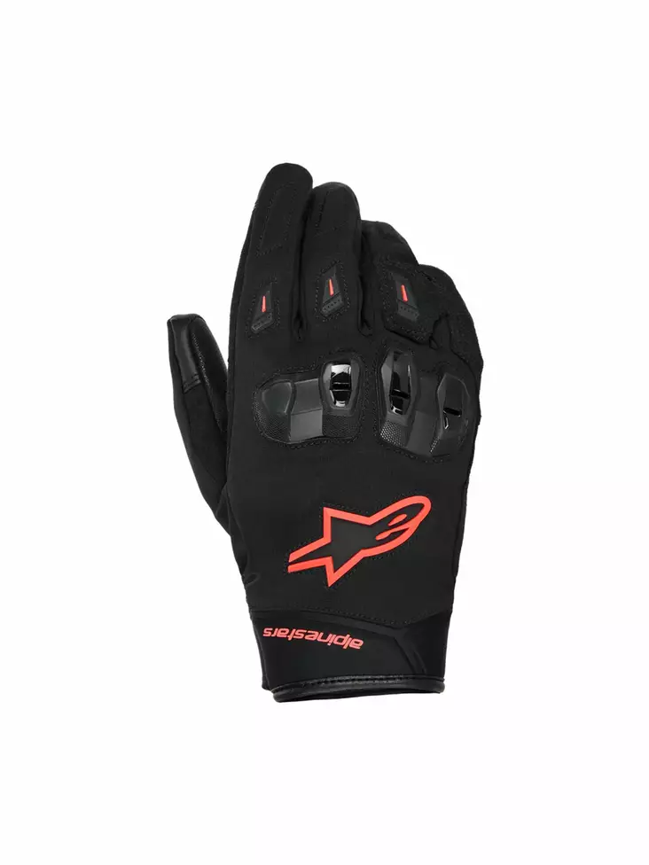 Alpinestars Ajohanska SP X Z WP Musta/Punainen - Moottoripyörä ajohanskat - D520483 - 1