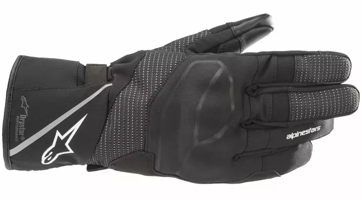 Alpinestars Ajohanskat Andes v3 Drystar Musta - Moottoripyörä ajohanskat - D351503 - 1