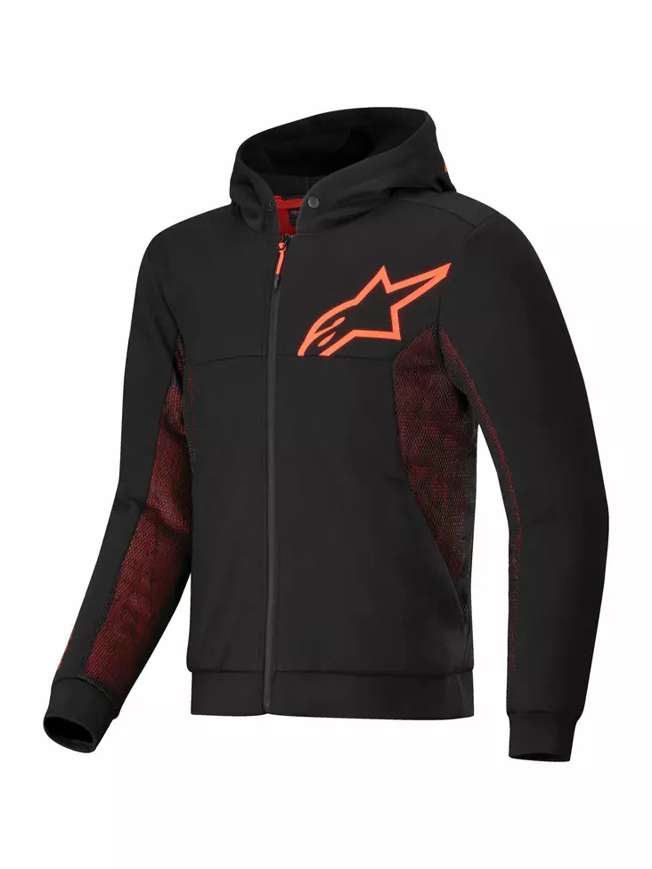 Alpinestars Ajohuppari Chrome Air Musta/Punainen Fluo - Moottoripyörä ajotakit - D505433 - 1