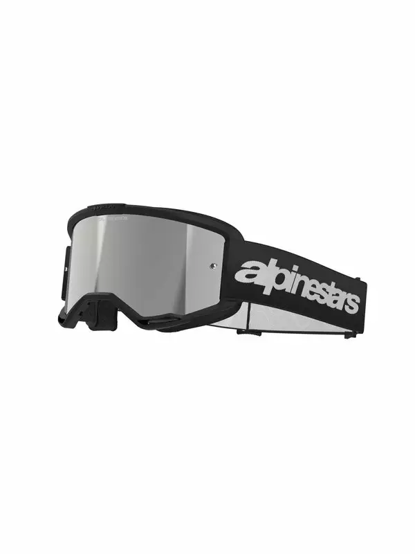 Alpinestars Ajolasit Vision 3 WORDMARK Musta Peili Hopea - Crossilasit - D500313 - 1