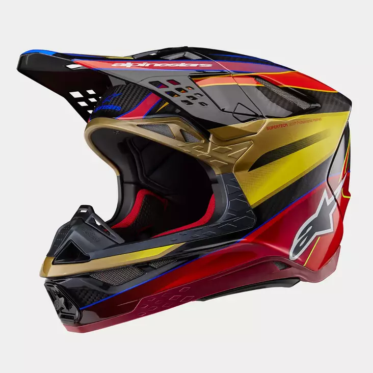 Alpinestars Kypärä S-M10 2206 ERA Keltainend - Crossikypärät - D471233 - 1