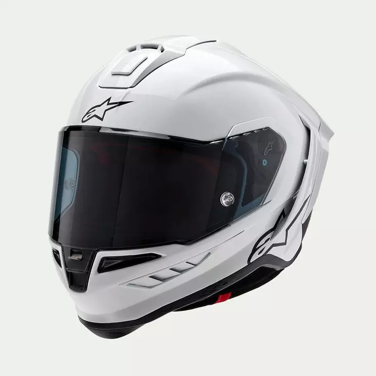 Alpinestars Kypärä Supertech R10 Valkoinen/Mattamusta - Umpikypärät - D489533 - 1