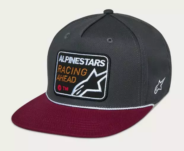 Alpinestars Lippis Intuitive Snapback Harmaa/Punainen One Size - Pipot - D538183 - 1