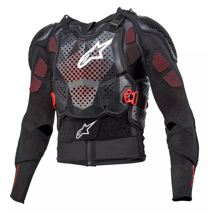 Alpinestars Suojatakki Bionic Tech v3 Musta/Valkoinen/Punainen - Suojapaidat ja panssarit - D471203 - 1