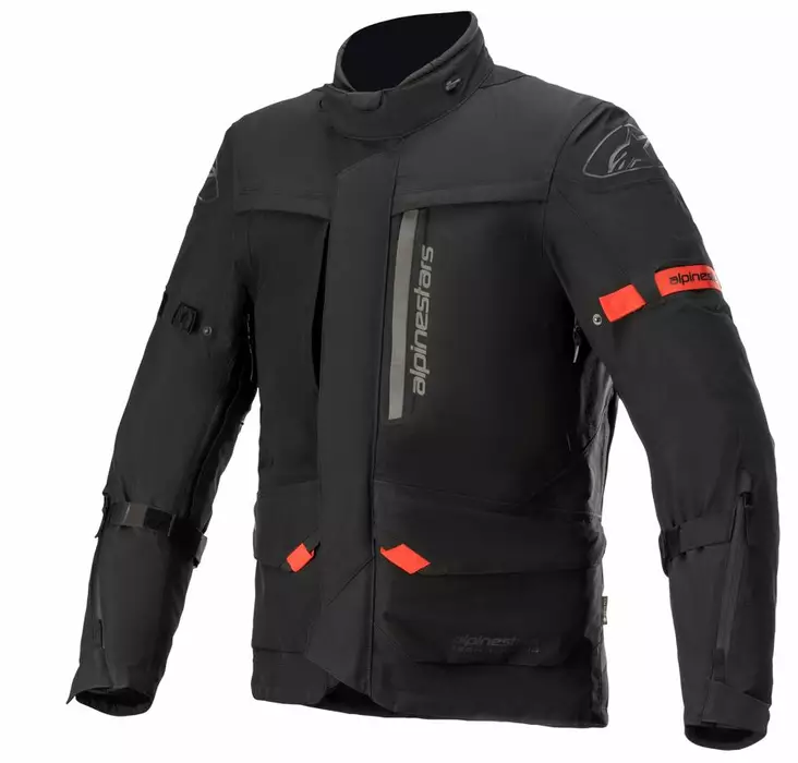 Alpinestars Tekstiilitakki Altamira Gore-Tex Musta/Punainen fluo - Moottoripyörä ajotakit - D397403 - 1