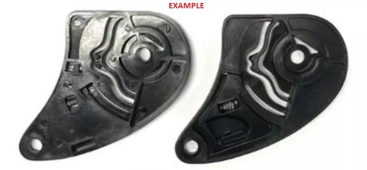 AMOQ Protean Visiirin kiinnikesarja - Moottoripyörä visiirimekanismit - D483073 - 1