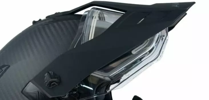 AMOQ Recoil Lippa Blackout - Offtoad kypärien lipat - D498573 - 1