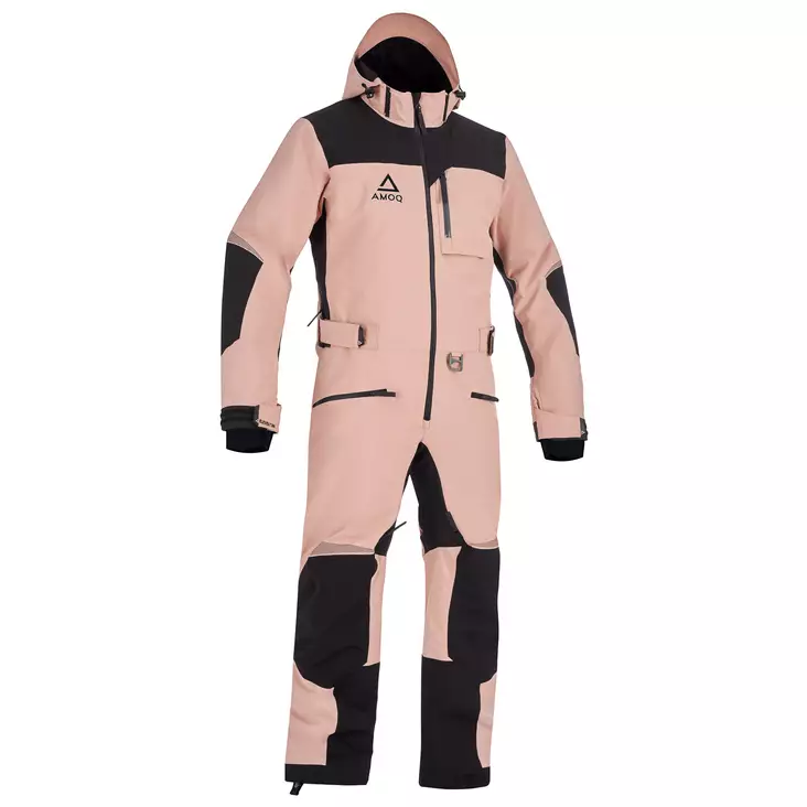 AMOQ Rocket V3 W's Haalari Puuteriroosa/Musta - Kelkkahaalarit - D520153 - 1