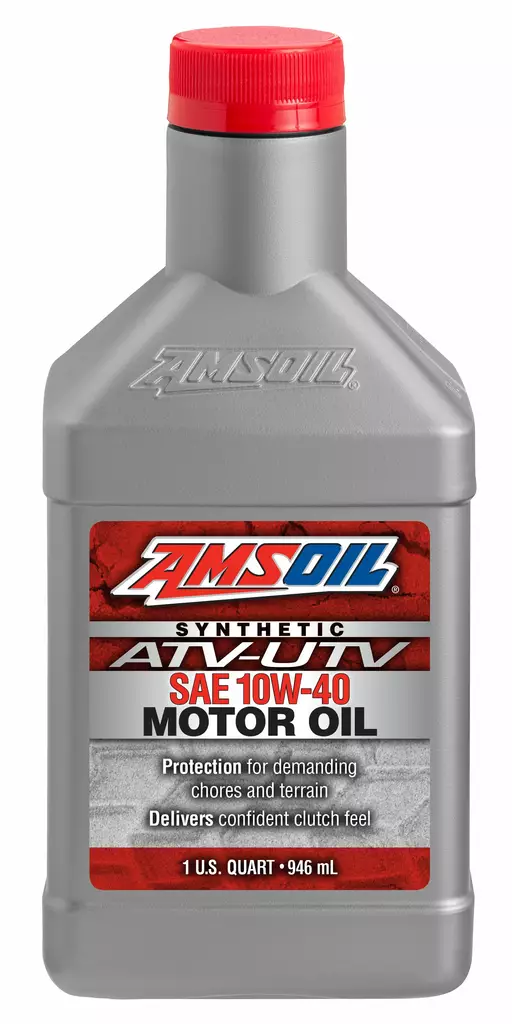 Amsoil 10W-40 Synthetic ATV/UTV Motor Oil 946ml - Moottoriöljyt - D380373 - 1
