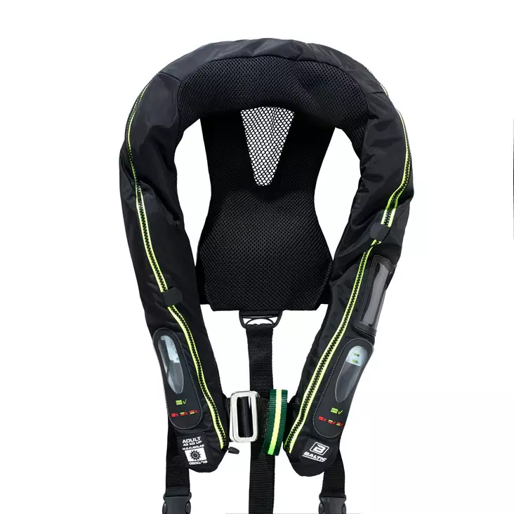 Baltic Legend 165 M.E.D./SOLAS harness ilmatäytteinen pelastusliivi musta 43+kg - Pelastusliivit ammattikäyttöön - D208683 - 1