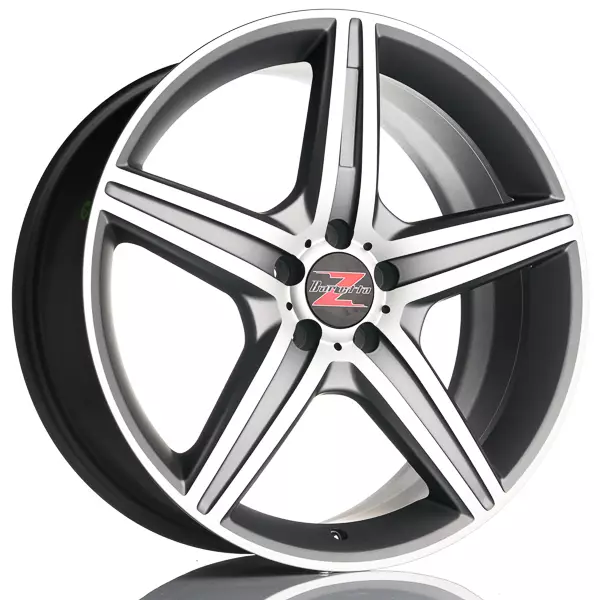 Barzetta Zanardi Titanium alumiinivanne 8.5x19 - 19-tuumaiset alumiinivanteet - 499-44403 - 1