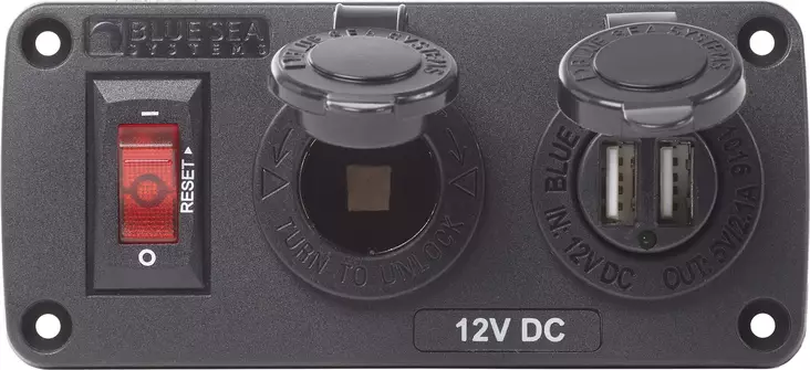 Blue Sea Below deck panels - Veneen sulake- ja sähköpaneelit - D248773 - 1