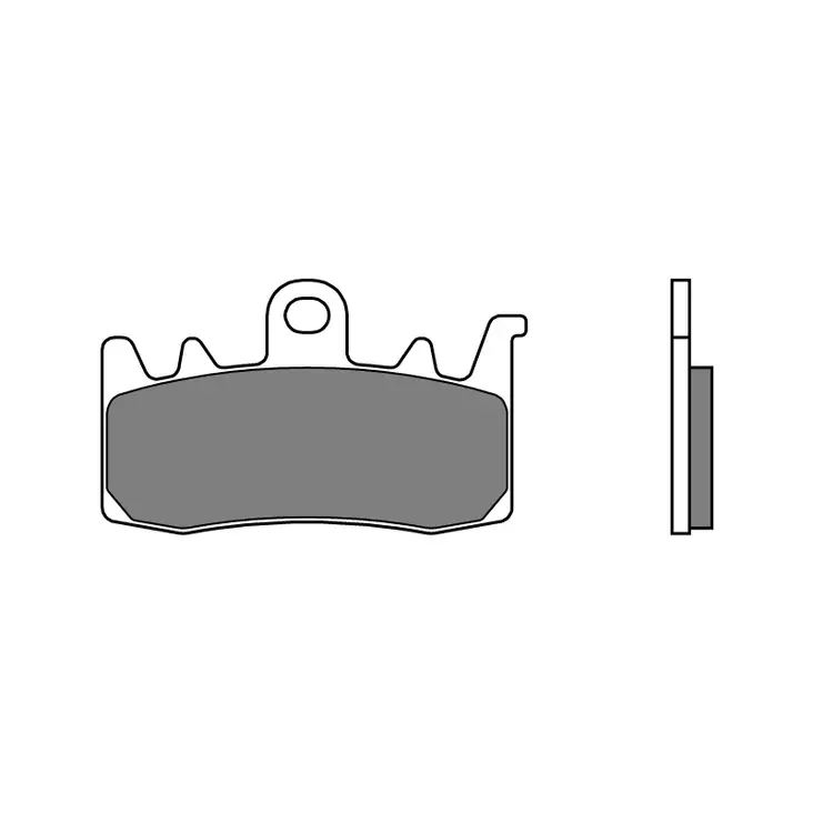 Brembo Jarrupalat Eteen Sintered - Moottoripyörän jarrupalat - D157443 - 1