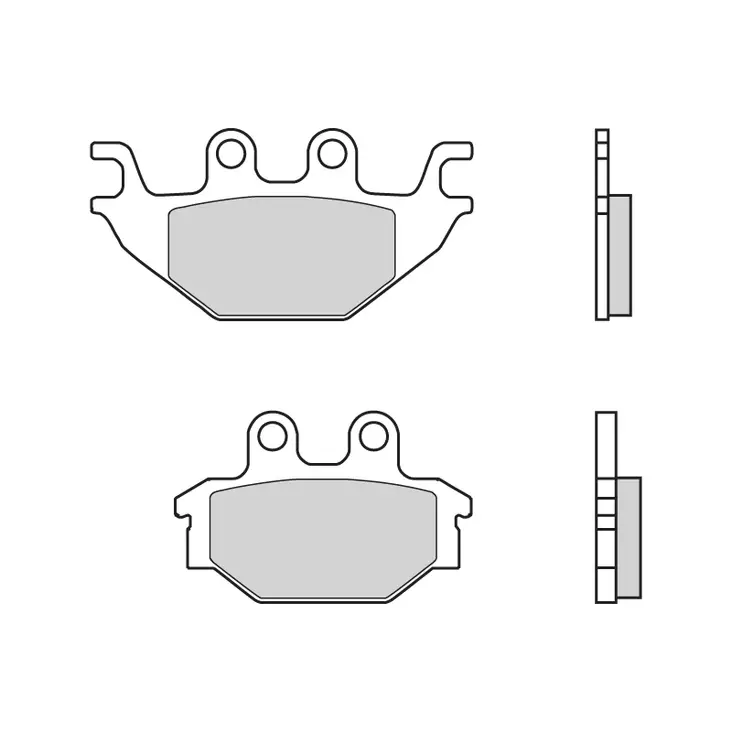 Brembo Jarrupalat Sintered Off-Road - Moottoripyörän jarrupalat - D221313 - 1