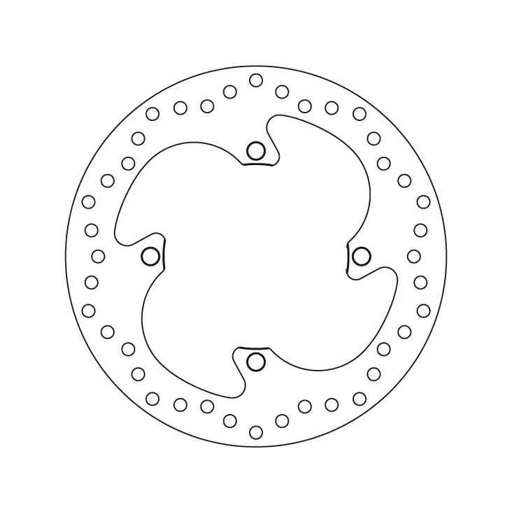 Brembo Serie Oro jarrulevy - Moottoripyörän jarrulevyt - D122863 - 1