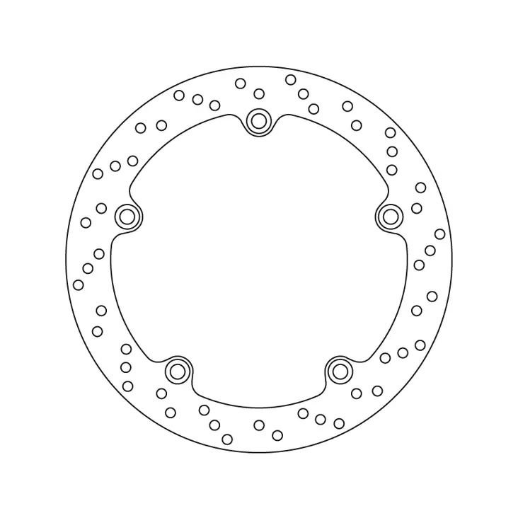 Brembo Serie Oro jarrulevy - Moottoripyörän jarrulevyt - D122883 - 1