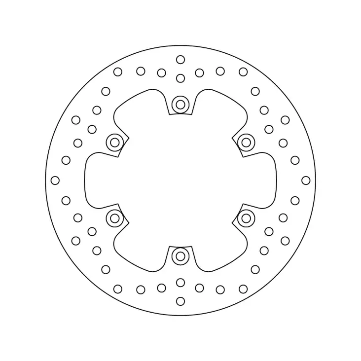 Brembo Serie Oro jarrulevy - Moottoripyörän jarrulevyt - D122893 - 1