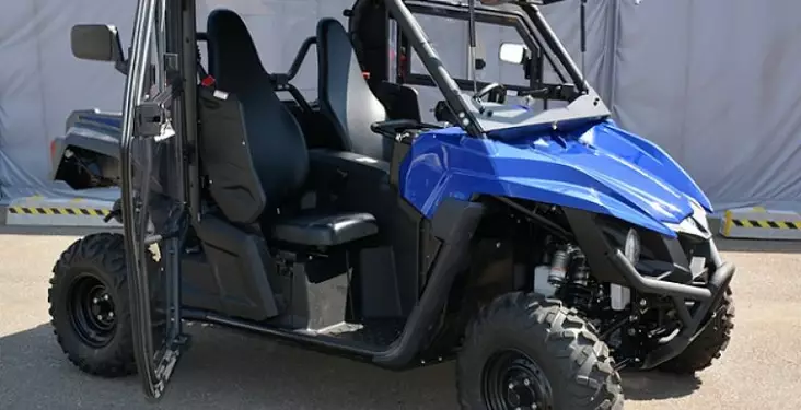 DFK Täysi Ohjaamo Lämmöllä + pyyhin/pesin Yamaha Wolverine 2016- - Mönkijän DFK lämpöhytit - D434873 - 1