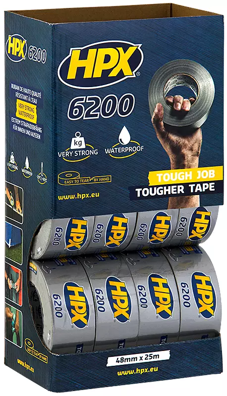 Display hopea ilmastointiteippi 6200 48m - Teipit ja suojaus - LX5623 - 1