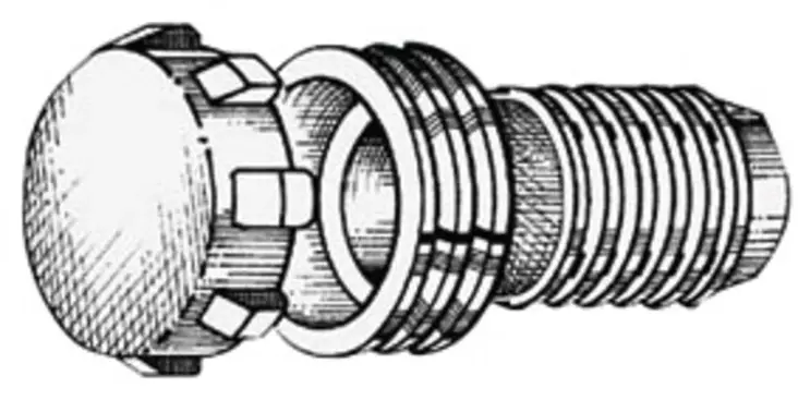 End adapter 37mm - Veneen vesisäiliöt - D125103 - 1