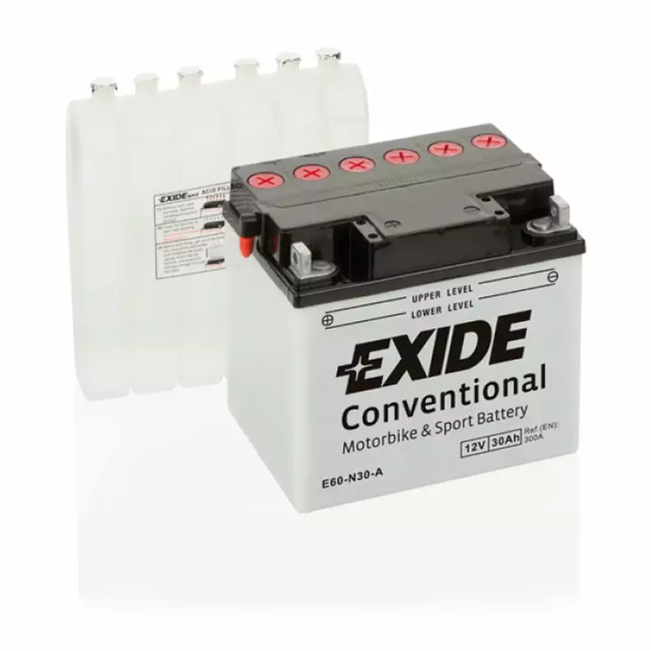 Exide akku E60-N30-A - Motorsport varaosat ja tarvikkeet - D548213 - 1