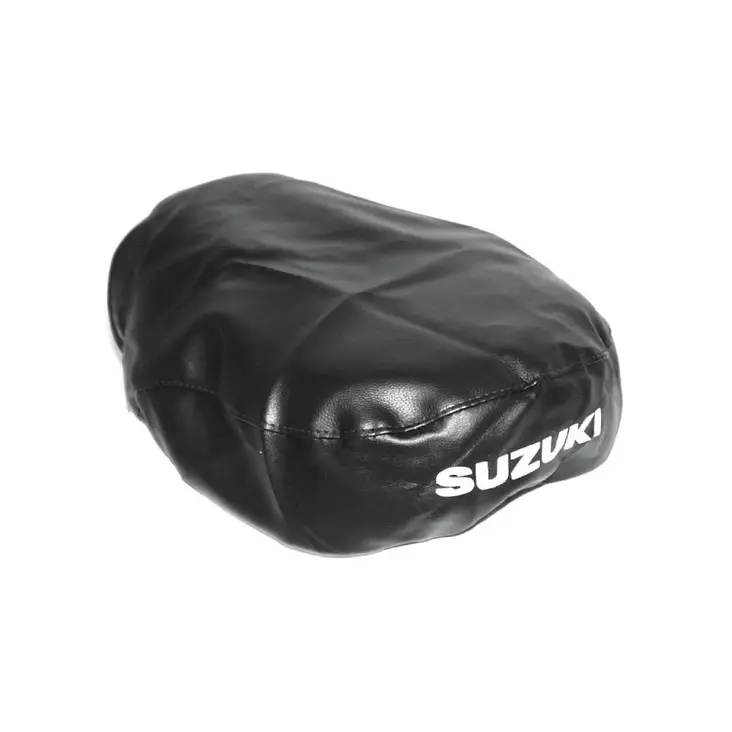 Forte Istuinsuoja, Musta, Suzuki PV50, (Kuminauhakiristys) - Mopon ja skootterin satulanpäälliset - D480123 - 1