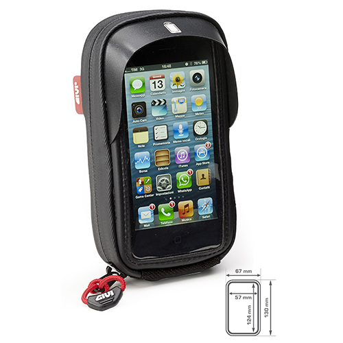 Givi älypuhelintasku Iphone 5 ohjaustanko kiinnityksellä - Matkapuhelinpidikkeet ja tarvikkeet - D173053 - 1