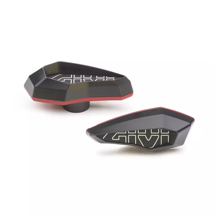 GIVI FRAME SLIDER IN POLYMER + GF - Moottoripyörän kaatumatapit - D331433 - 1