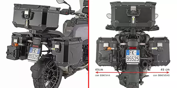 Givi Pann. Hold. Bmw R1300Gs Adventure (2025) - Kiinnityssarjat ja tavaratelineet - D523433 - 1