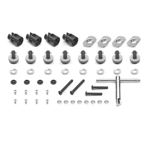 GIVI SCREWS KIT FOR PLO3118MK/CAM - Moottoripyörän laukkujen lisävarusteet - D410393 - 1
