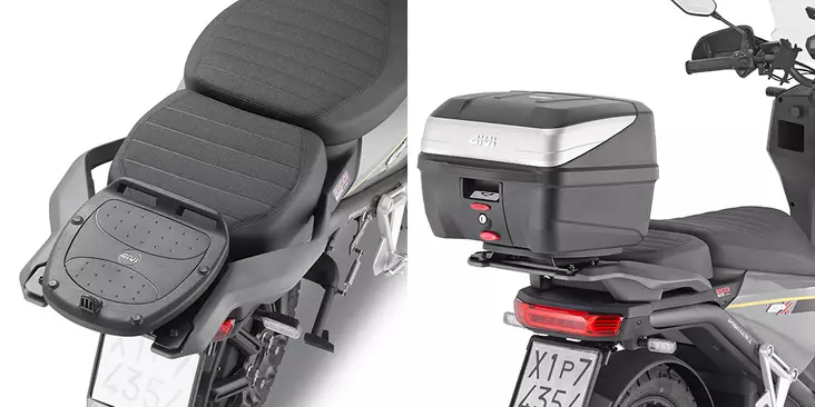 Givi SPEC REAR RACK SUPER SOCO CPX ('21) - Kiinnityssarjat ja tavaratelineet - D417543 - 1