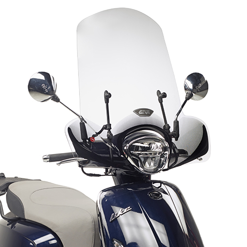 GIVI /SPOILER KYMCO LIKE 125 2017 - Moottoripyörän katteet ja tuulenohjaimet - D332043 - 1