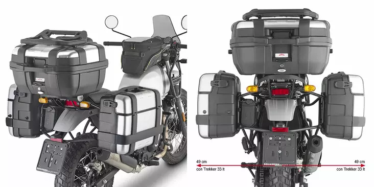 Givi TUB.PAN.HOLD.RO. ENF. HIMALAYAN '21 - Kiinnityssarjat ja tavaratelineet - D438623 - 1