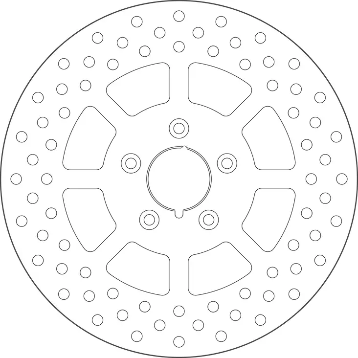 GOLDFREN arrulevy yd292 hd82,5 id50,5 t4,9 - Moottoripyörän jarrulevyt - D311133 - 1