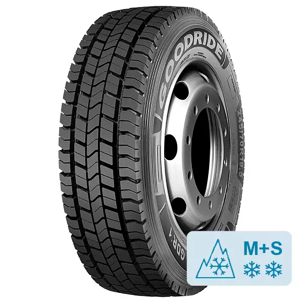 Goodride GDR+1 Kuorma-autoon 265/70-19.5 kesärengas - Kuorma-auton kesärenkaat - 499-110663 - 1