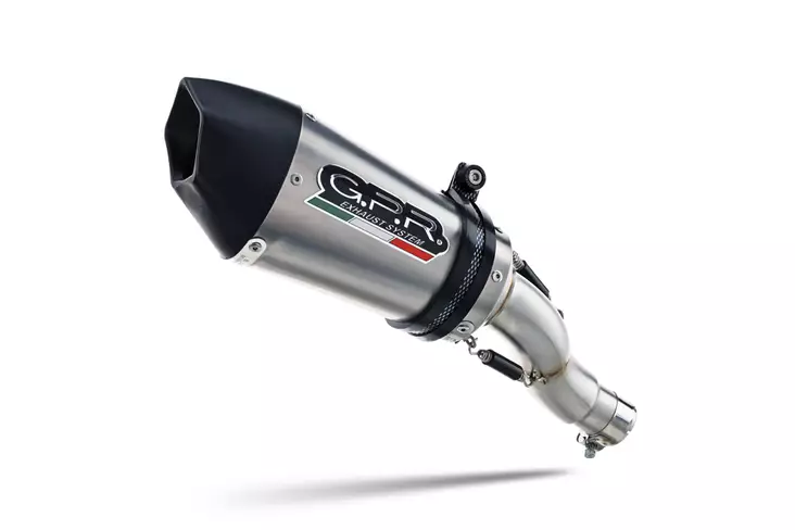 GPR Cf Moto700 CL-X Adv 2022-2024 e5 Gpe Ann. titanium SP - Moottoripyörän äänenvaimentimet - D518333 - 1
