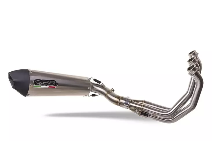 GPR YamahaXsr 900 2022/2024 e5 Gpe Ann. titanium FS - Moottoripyörän pakoputkistot - D517823 - 1