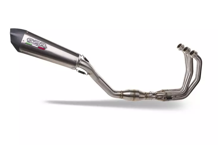 GPR YamahaXsr 900 2022/2024 e5 GP EVO4 TITANIUM FS - Moottoripyörän pakoputkistot - D518433 - 1