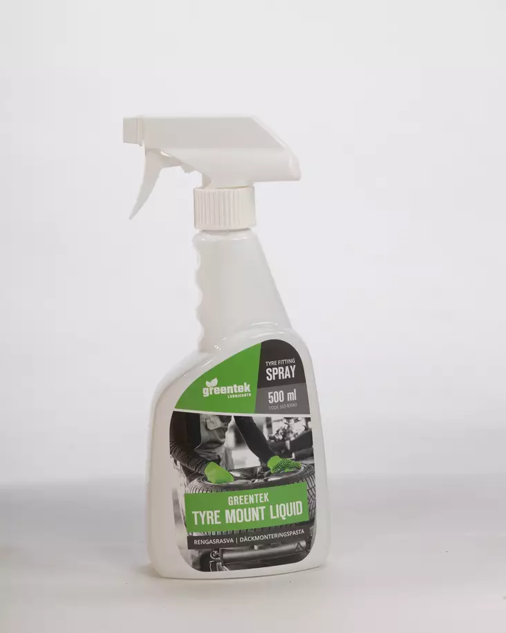 Greentek tyre fitting spray 500ml - Rengasravsa - D488193 - 1