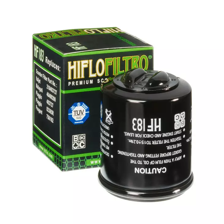HiFlo öljynsuodatin HF183 - Mönkijän öljynsuodattimet - D59103 - 1