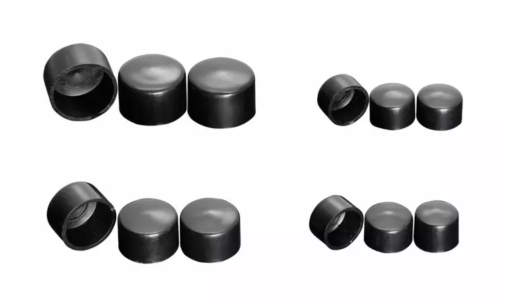 Highway Hawk BLACK COVER HEX. BOLT M8 (W = 12MM) - Moottoripyörän kateruuvit ja ruuvisarjat - D164263 - 1