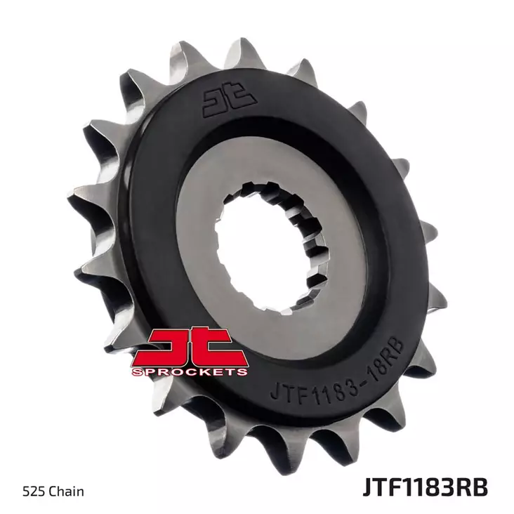 JT Eturatas RB - OEM Kumivaimennettu JTF1183.18RB - Moottoripyörän eturattaat - D499613 - 1