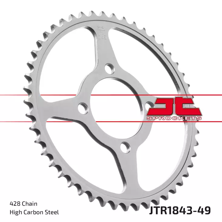 JT Takaratas JTR1843.49 - Moottoripyörän takarattaat - D432593 - 1