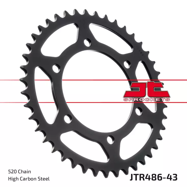 JT Takaratas JTR486.43 - Moottoripyörän takarattaat - D433023 - 1