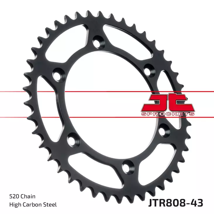 JT Takaratas JTR808.43 - Moottoripyörän takarattaat - D433273 - 1