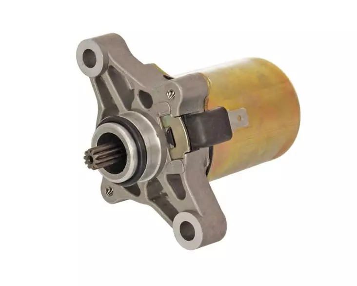 Käynnistysmoottori, Kymco 2-T / SYM 2-T, cc: 70,37mm / 10-hammasta - Mopon ja skootterin starttimoottorit - D226653 - 1