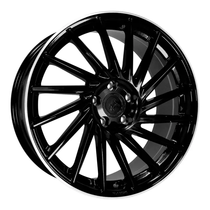 Keskin-Tuning KT17 Black Lip Polish alumiinivanne 8.5x19 - 19-tuumaiset alumiinivanteet - 499-70213 - 1